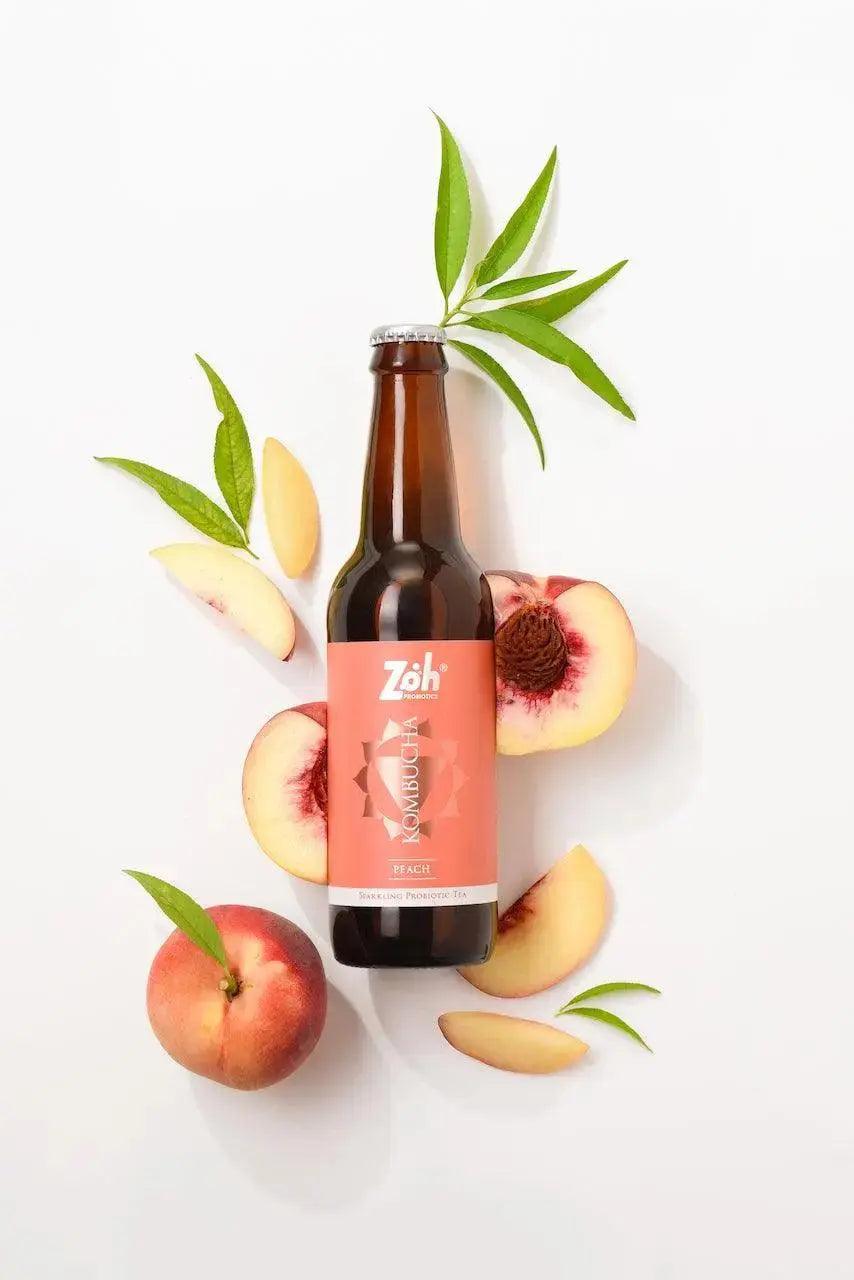 Zoh Peach Kombucha