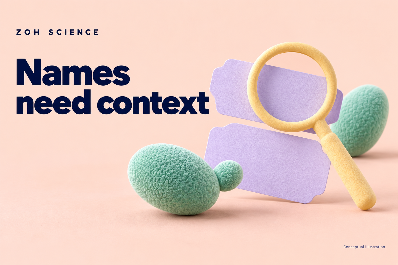 Zoh Science illustrated cover: names context