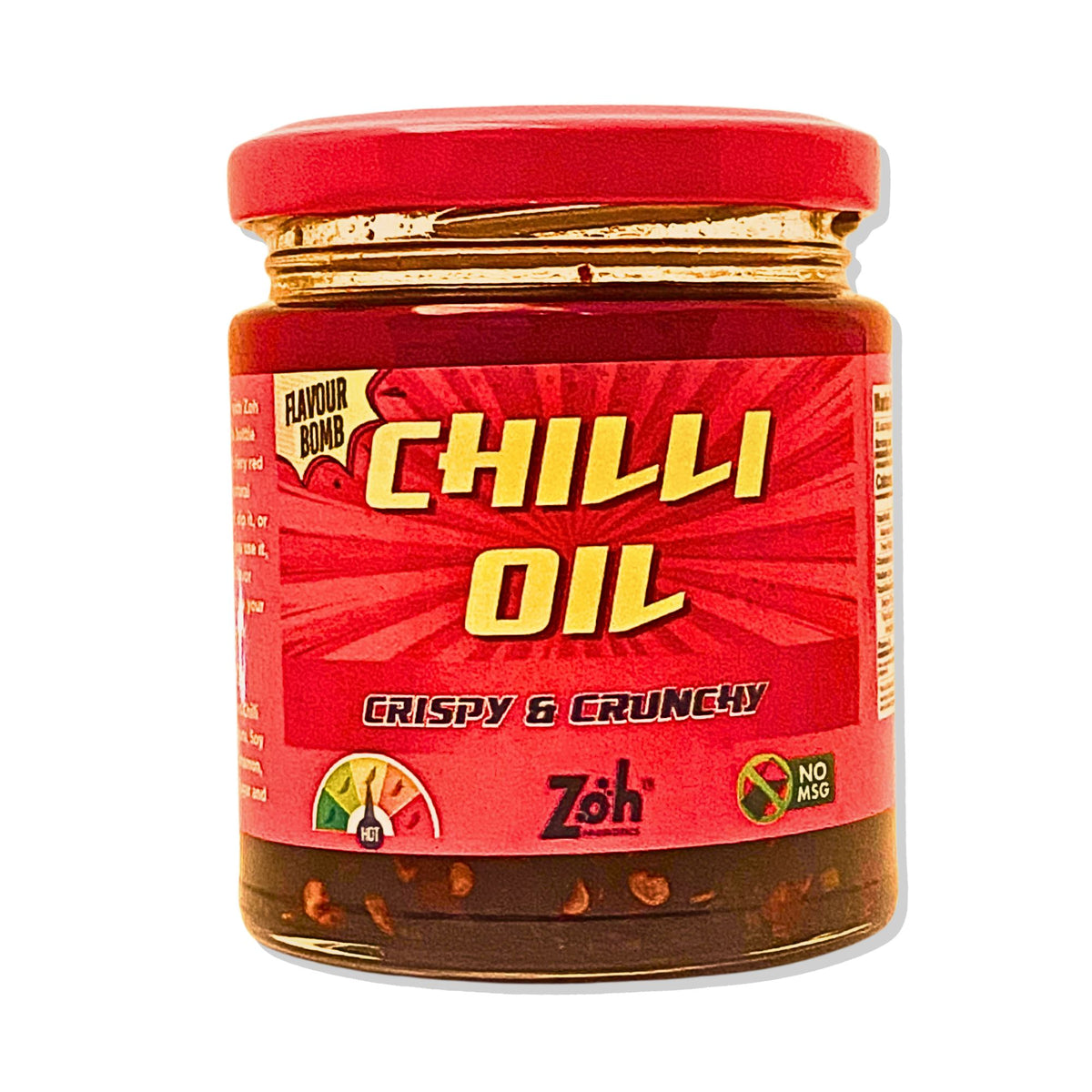 Zoh Crispy Chili Oil | Crunchy Flavour Bomb | Zoh Probiotics