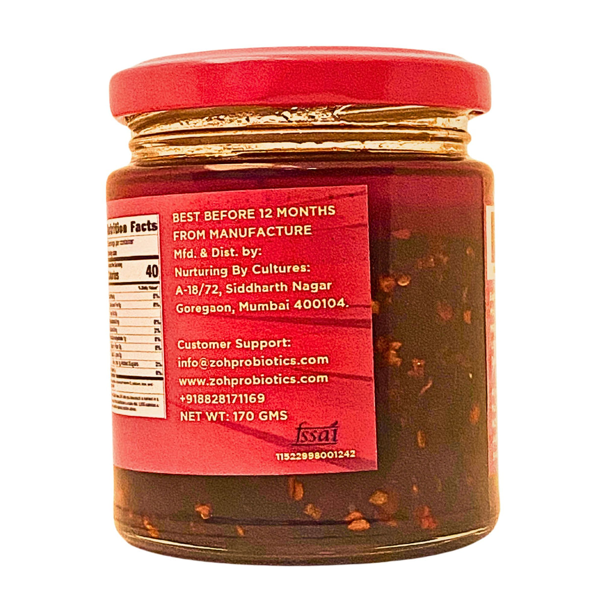 Zoh Crispy Chili Oil | Crunchy Flavour Bomb | Zoh Probiotics