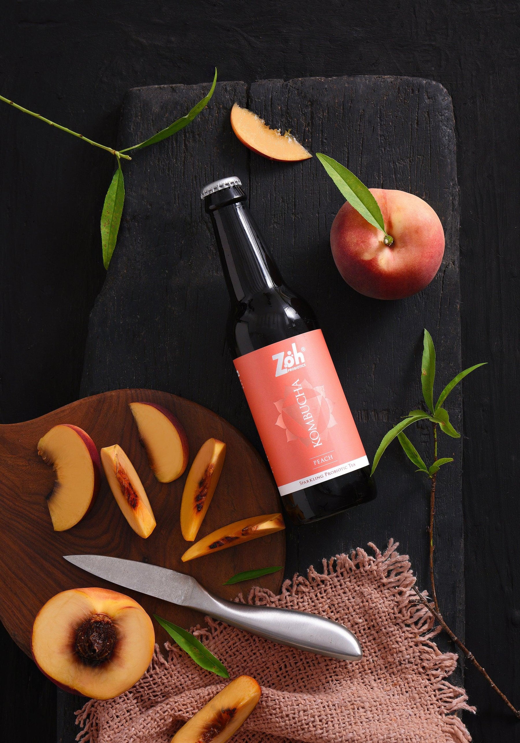 Vegan Kombucha Sampler Pack: Discover 9 Probiotic Flavors | Zoh Probiotics - Zoh Probiotics