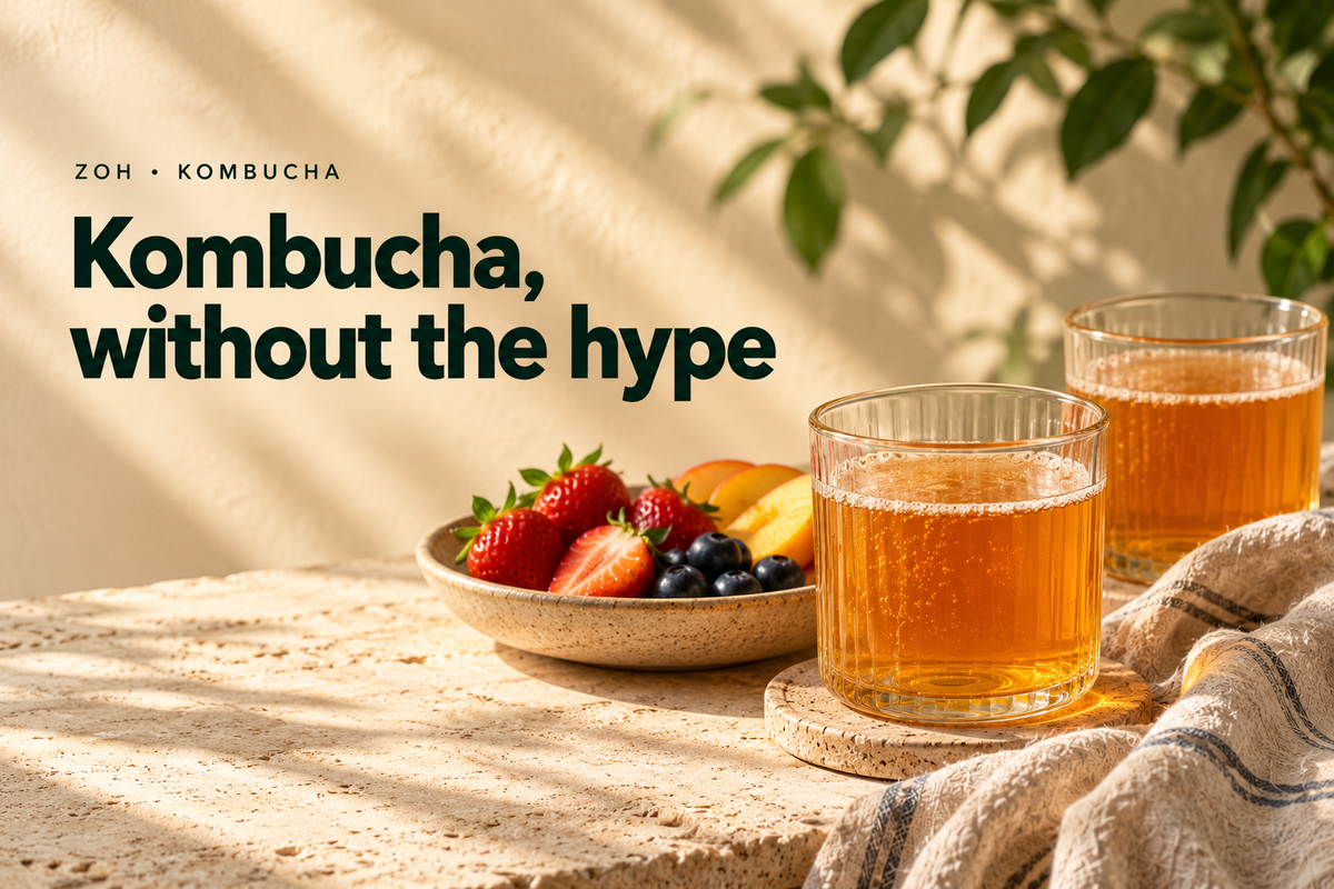 Kombucha Health Benefits: What Human Research Actually Shows