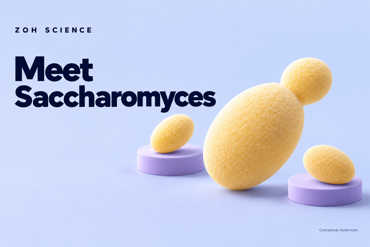 Zoh Science illustrated cover: saccharomyces