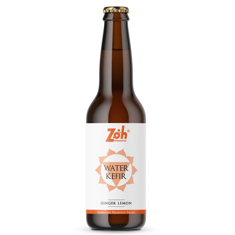 Ginger Lemon Water Kefir | Probiotic Drink | Zoh Probiotics