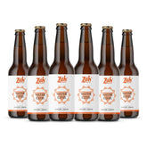 Zoh Ginger Lemon Water Kefir 6-Pack: Nutrient-Packed Refreshment, India's Digestive Wellness Drink