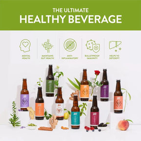Explore Jasmine Kombucha by Zoh: 9 Flavours, Ultimate Relaxation, Natural Stress Relief India