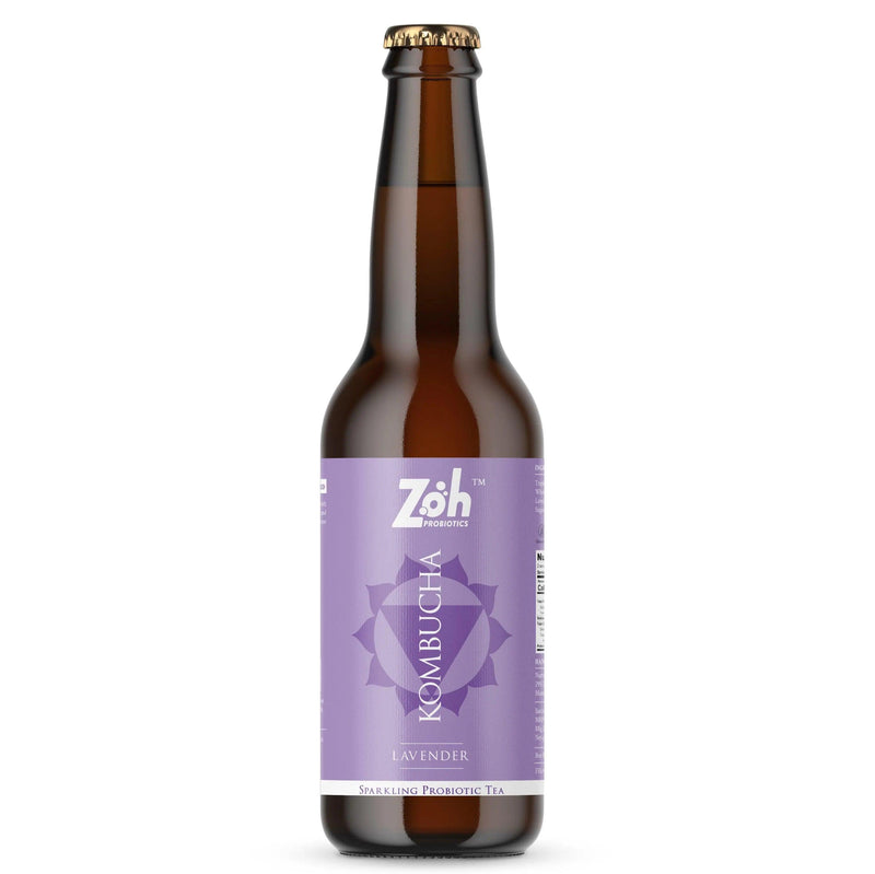 Lavender Kombucha | Raw & Unpasteurised | Zoh Probiotics