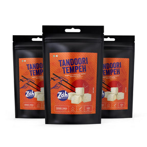 Bulk buy eco-friendly Zoh Tandoori Tempeh pack of 3: Savory protein-rich meals in Mumbai