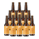 Zoh Turmeric Kombucha 12-Pack: Monthly Ayurvedic Care, India's Healing Elixir