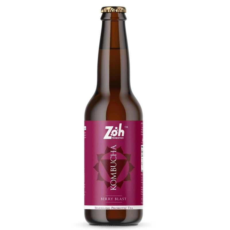 Berry Blast Kombucha | Raw & Unpasteurised | Zoh Probiotics