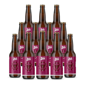 12-pack of berry blast Zoh Kombucha, best fermented beverages in India