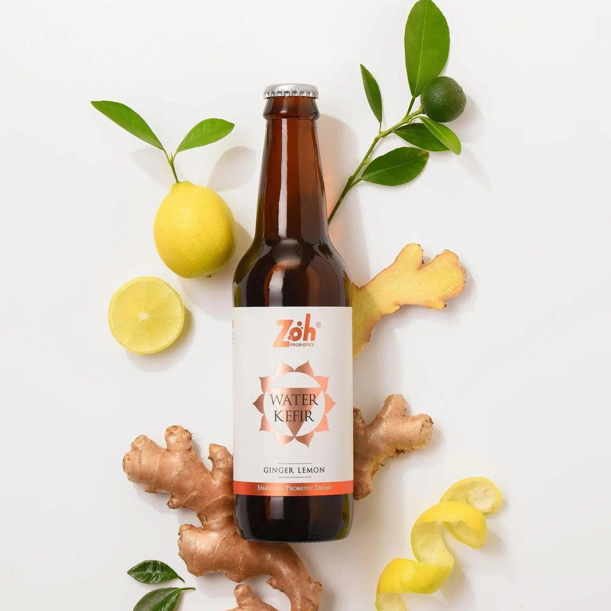 Ginger Lemon Water Kefir