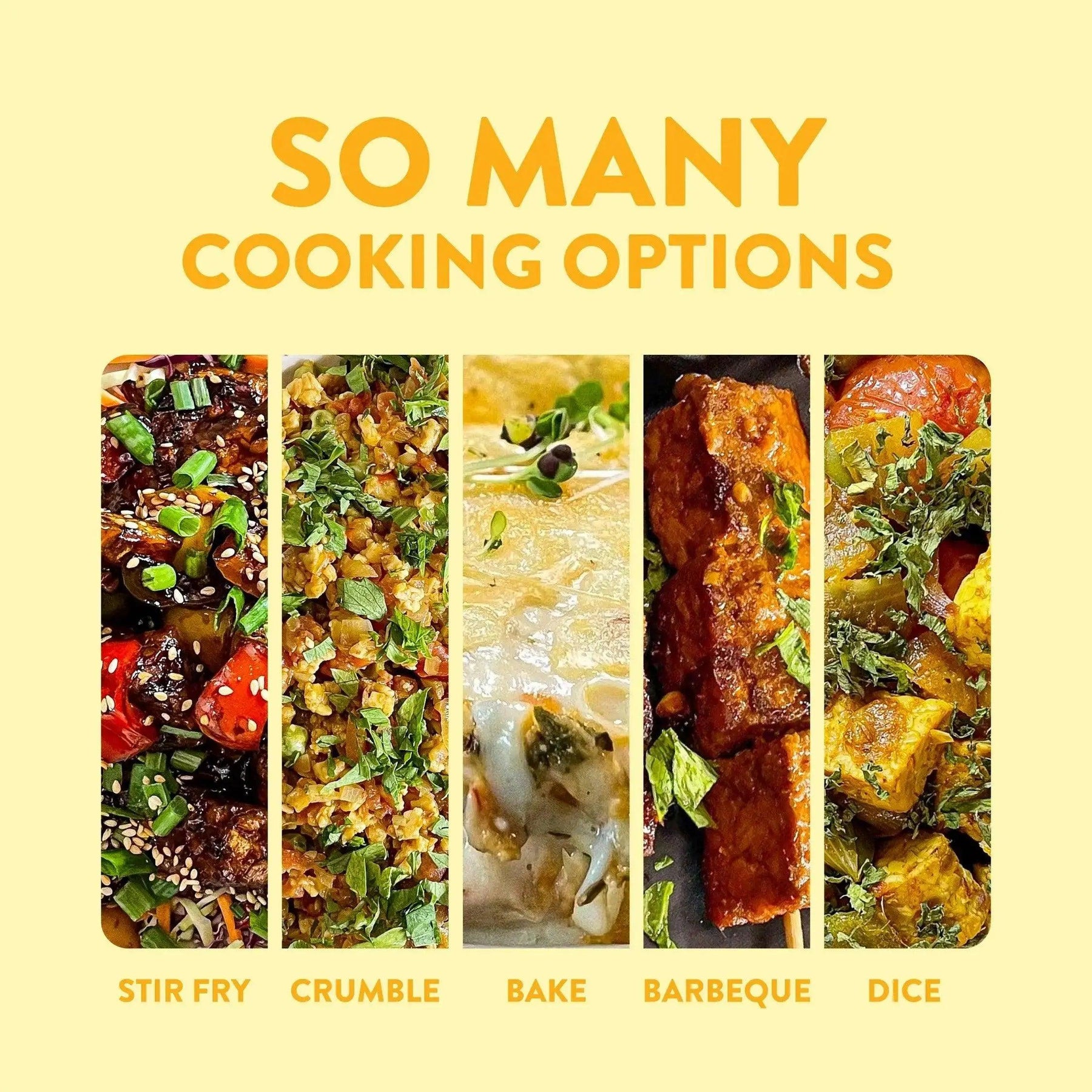 Bulk tempeh culinary creativity: Zoh Hot and Sweet stir fry, bake, barbeque in Mumbai