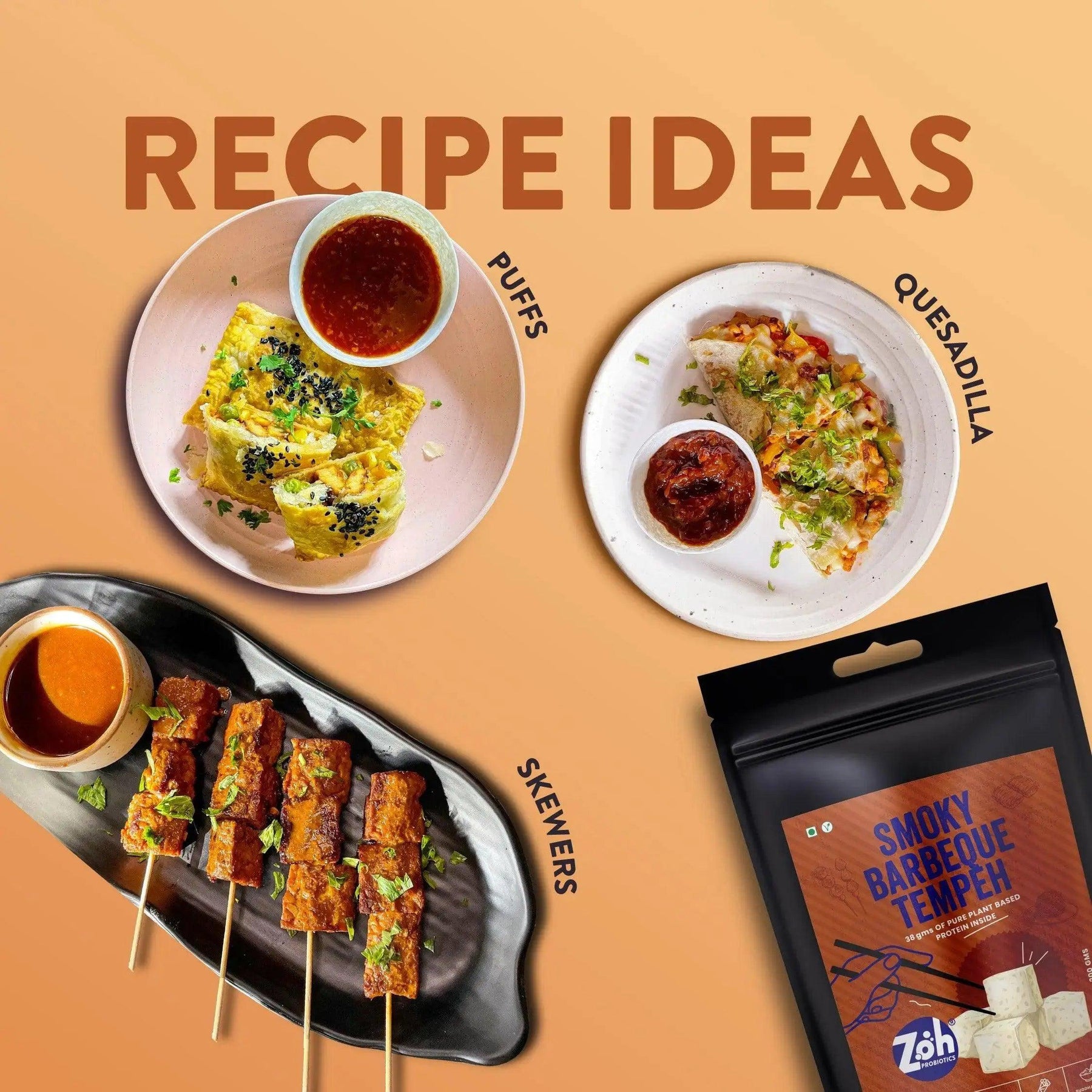 Bulk tempeh Zoh Smoky Barbeque recipe ideas, mouth-watering meals in Mumbai