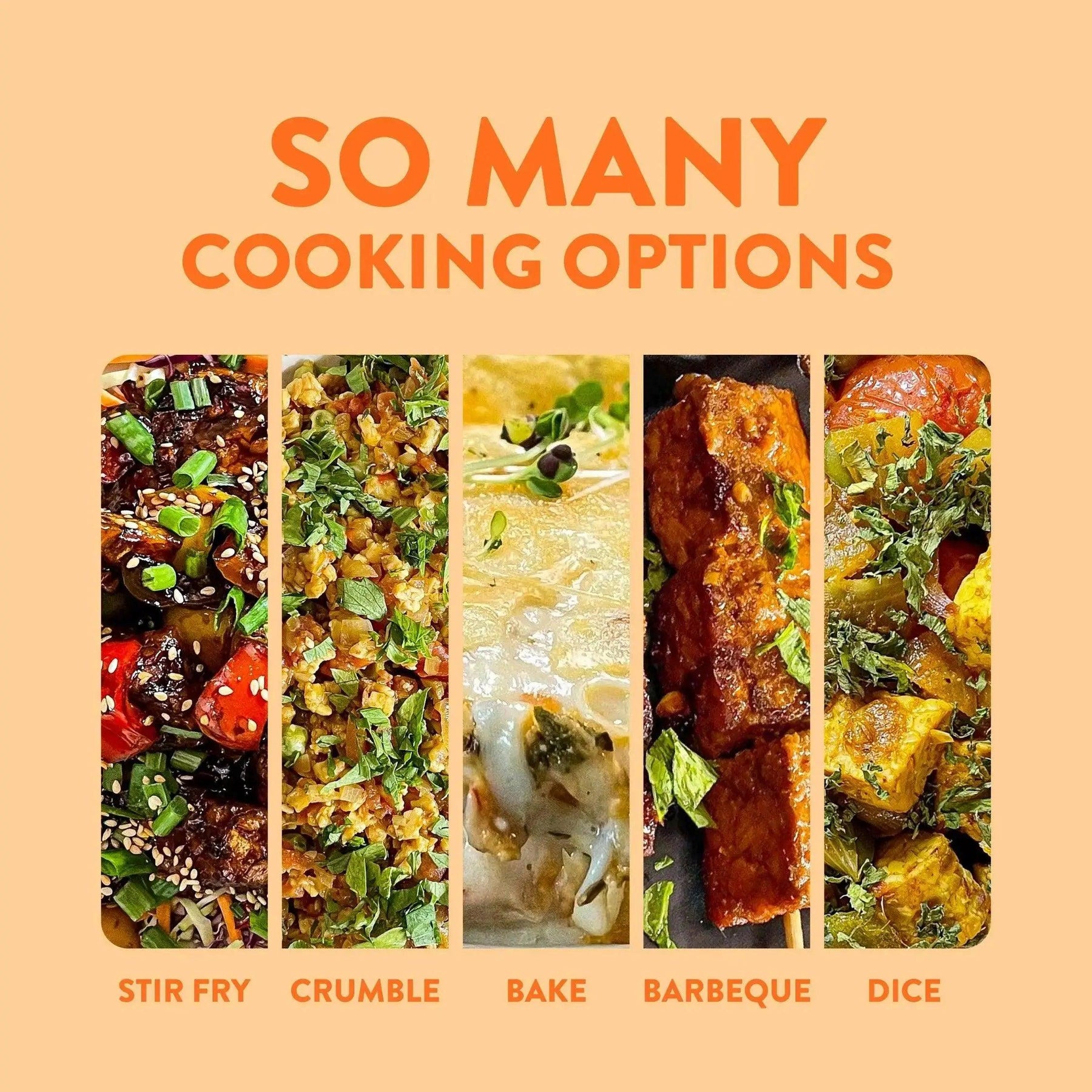 Bulk tempeh culinary creativity: Zoh Tandoori stir fry, bake, barbeque in Mumbai