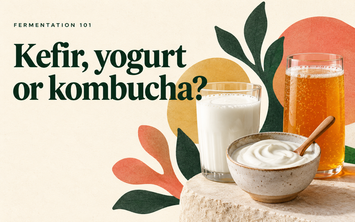 Kefir, yogurt or kombucha? A guide to three fermented foods